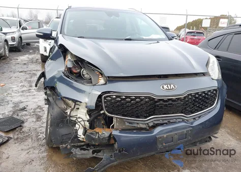 2018 Kia Sportage Lx из США, поврежденный, VIN KNDPMCAC9J7302053